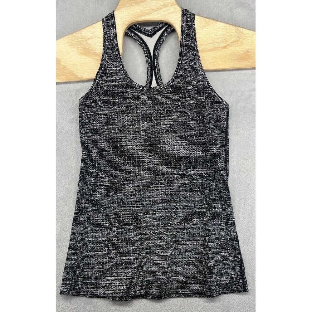 Lululemon Women's Racerback Tank Top Washed Gray Charcoal NO SIZE TAG - Picture 1 of 5